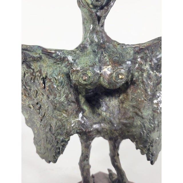 Late 20th Century Chimera II Bronze by T. Ganar For Sale - Image 6 of 10