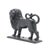 An English Victorian doorstop cast in iron as a standing lion, dating to the second half of the 19th century. The mane is...
