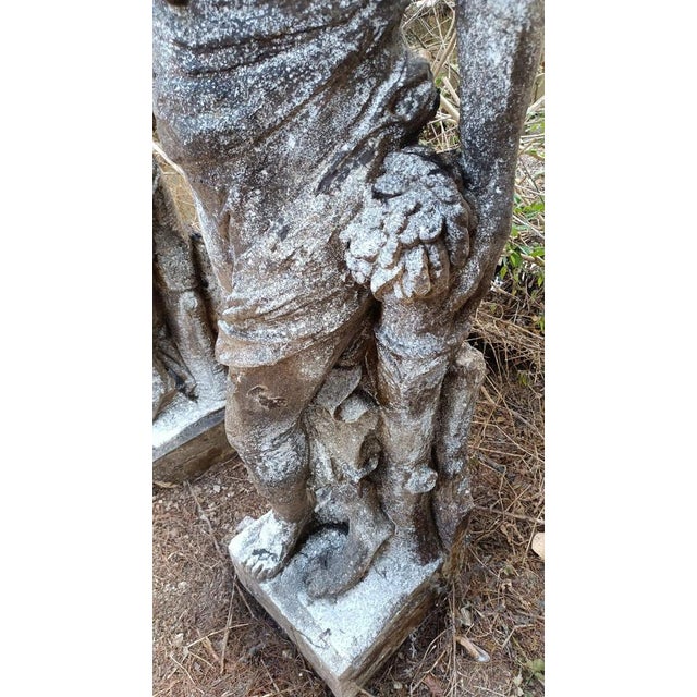 20th Century Italian Nude The Four Seasons Sculptures, Set of 4 For Sale - Image 9 of 16