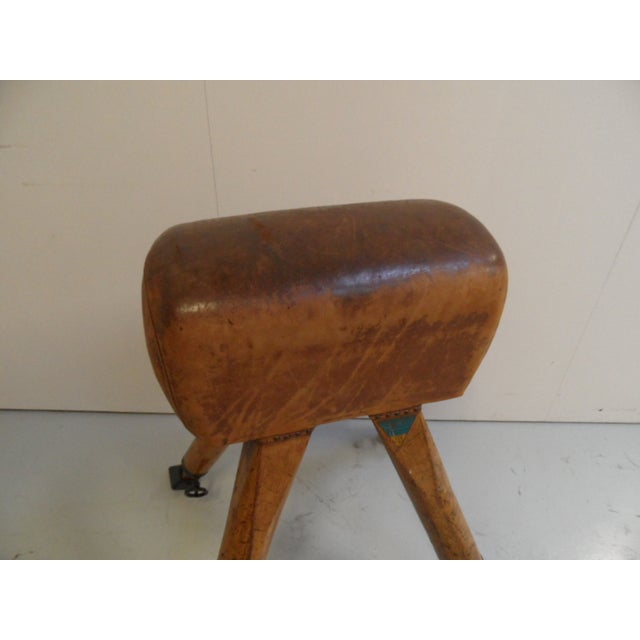 Vintage School Gymnastic Horse, 1950s, in Very Good conditions. Designed 1950 to 1959