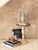 Gustavian (Swedish) Large Decorative Cloche with Wooden Base and Wire Mesh Dome, 2010s For Sale - Image 3 of 12