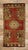 Red Vintage Turkish Yastik Rug - 01'08 X 03'04 For Sale - Image 8 of 8