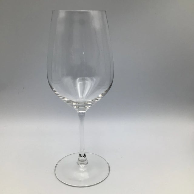 Glass Bellevue Wine Glasses by Contemporary Chef & Sommelier - Set of 5 For Sale - Image 7 of 13