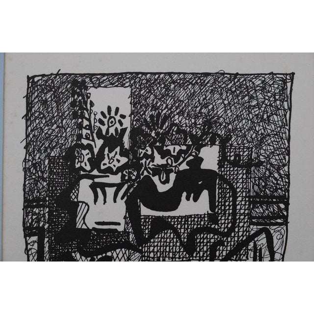 Pablo Picasso, Still Life with Vase of Flowers, Etching For Sale - Image 5 of 6