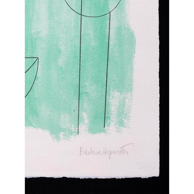 Paper size: 812mm x 585mm | unframed | coa included. Original lithograph from barbara hepworth's the aegean suite, a...