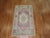 Mid 20th Century 20th Century Zabihi Collection Lavender Turkish Scatter Size Rugs - A Pair - 2'9" x 4'8" For Sale - Image 5 of 8