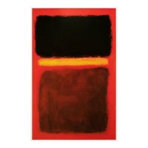 2003 After Mark Rothko, "Untitled, 1956" Poster