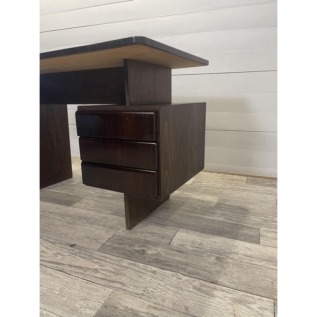 Writing Desk by Bohumil Landsman for Jitona For Sale - Image 3 of 9
