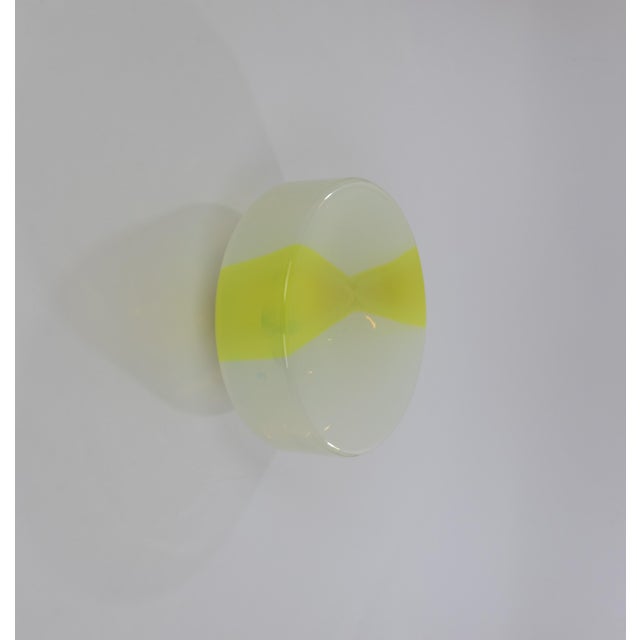 1970s Yellow Oite Wall Lamp by Renato Toso for Leucos, 1970s For Sale - Image 5 of 10