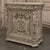 Renaissance 19th Century French Renaissance Revival Hand Carved Oak Buffet in Stripped Oak For Sale - Image 3 of 18