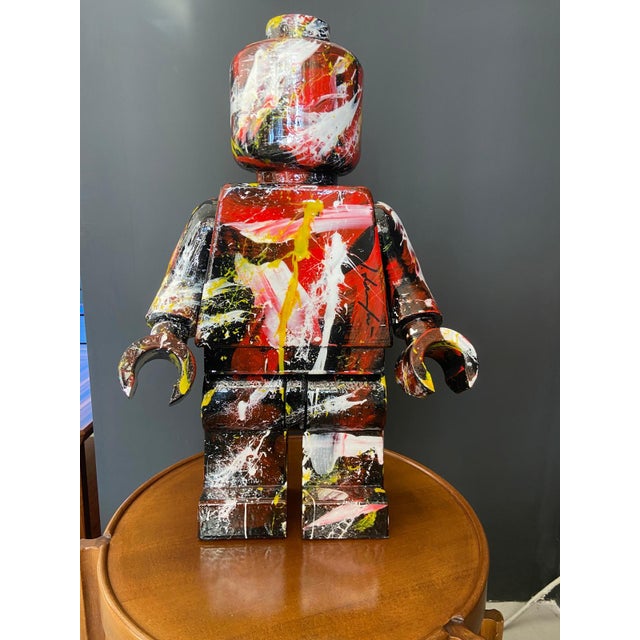 Resin Lego Man Silvio Formichetti, 2000s For Sale - Image 10 of 12