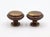 Vintage Classic style plain patina brass finish steel cabinet or drawer pulls. Mounting screws are included. Good...