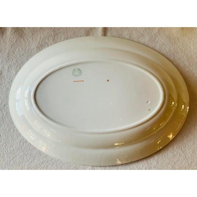 Ceramic 1920s English Bone China Platters - Set of 3 For Sale - Image 7 of 18