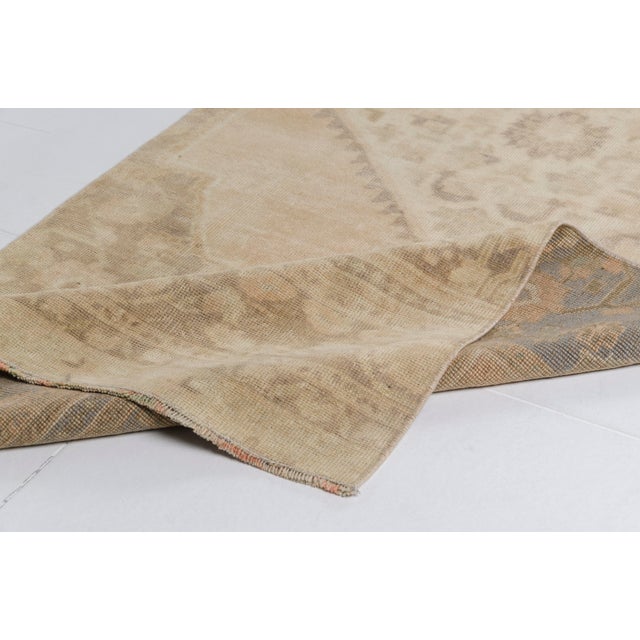 Turkish Mid 20th Century Ethnic Turkish Hallway Runner Rug For Sale - Image 3 of 10