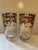 Glass 1970s Hollywood Regency 22kt Gold Briard Style Highball Cocktail Glasses - Pair For Sale - Image 7 of 10