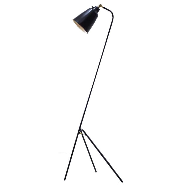Floor Lamp by Uppsala Armaturfabrik, 1950s For Sale