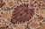 1990's Floral Pak-Persian Tan/Drk. Red Wool Rug - 10'1'' X 14'3'' For Sale - Image 4 of 9
