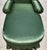 Kelly Green Vintage Chaise English Wingback Style For Sale - Image 8 of 10