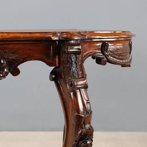 Louis Philippe Walnut Biscuit Table For Sale - Image 6 of 11