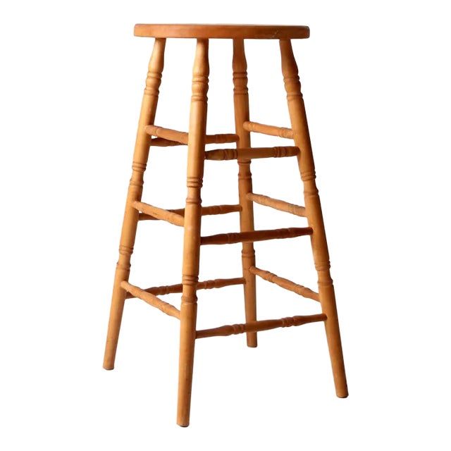 Vintage Union City Chair Co Stool For Sale