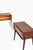 Beech and Rosewood Bedside Tables by Rimbert Sandholt, 1960s, Set of 2 For Sale - Image 4 of 12