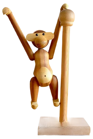 Teak Sculpture by Kay Bojesen, 1970s