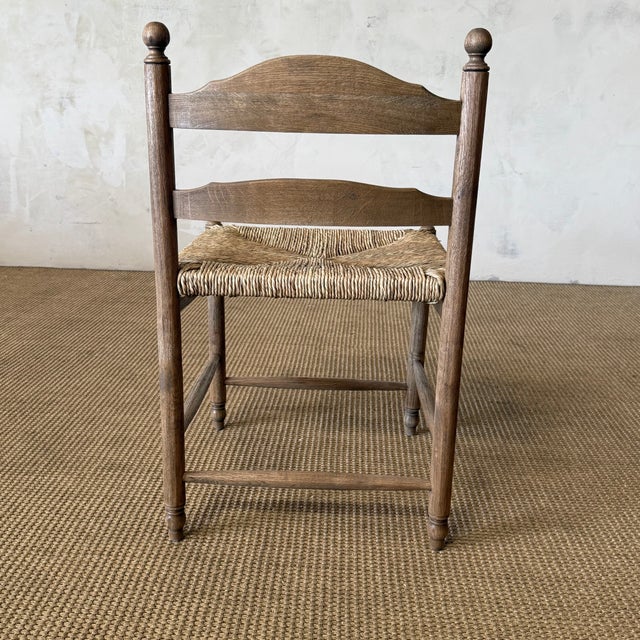 Kalmar White Oak Montana Brown Entry Chair For Sale In Los Angeles - Image 6 of 12