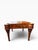 Wood Maitland-Smith Leather Top Game Table W/ Chess & Backgammon, Carved Legs & Drawers For Sale - Image 7 of 13