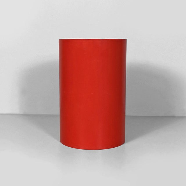 Italian Wastepaper Basket Model 4670 by Gino Colombini for Kartell, 1970s For Sale - Image 9 of 9