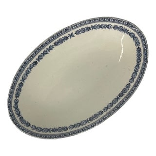 Sévigné Serving Dish in Earthenware from Boch Frères Keramis, Belgium, Early 20th Century For Sale