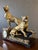 Antique Marble & Bronze Mantle Clock in the Style of Louis-Albert Carvin For Sale - Image 17 of 18