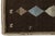 2010s Hand-Knotted Modern Gabbeh Wool Runner – Dark Brown Tribal With Diamond Pattern For Sale - Image 5 of 7