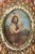 Wood Pair Antique Carved and Gilded Wood Wall Reliquary Plaque With Angel Crests For Sale - Image 7 of 10