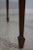 Pair Banded Mahogany Dropleaf Pembroke Lamp Tables For Sale - Image 10 of 18