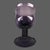 Vintage Amethyst Purple Glass Wine Classes - Set of Four For Sale - Image 4 of 6
