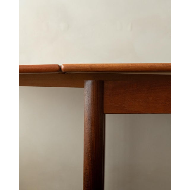 Danish Modern Teak Extendable Dining Table from Ansager Møbler, 1960s For Sale - Image 6 of 18