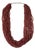Vintage American Southwest Old Pawn Red Glass Seed Beaded Necklace Arizona For Sale