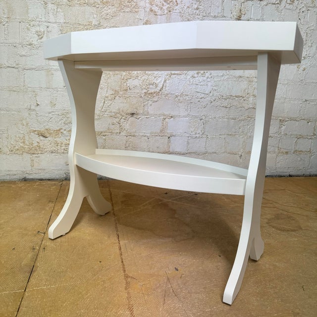Wood Lozere End Table For Sale - Image 7 of 7