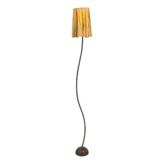 Mid-Century Modern Metal Floor Lamp For Sale
