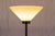 Vintage Floor Lamp in Frosted Glass and Chrome For Sale - Image 12 of 15