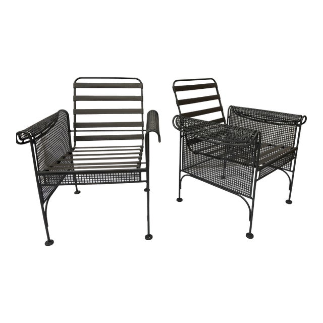 Russell Woodard Sculptura Side Chairs - A Pair For Sale