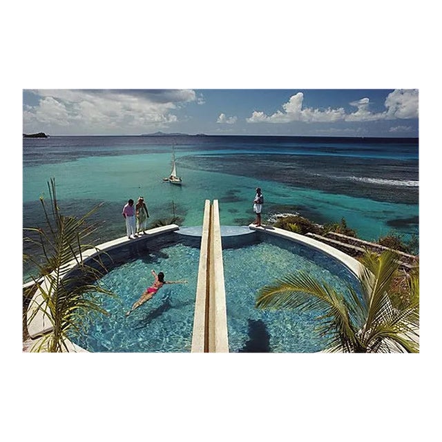 Holiday in Mustique Slim Aarons Estate Print, 1989 For Sale