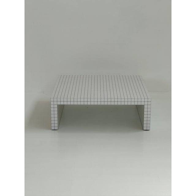 Quaderna Tavolino 656 Coffee Table by Superstudio for Zanotta, 1980s For Sale - Image 9 of 10