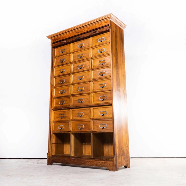Vintage Tambour Front Drawer Cabinet from Stolzenberg, 1940s For Sale - Image 16 of 16