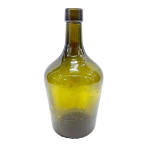 Antique Green Glass Bottle