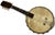 Authentic American Antique Small 8 String Banjo Style Musical Instrument for Decoration - Circa Early 1900s For Sale - Image 4 of 18
