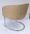 C.1960''s Milo Baughman Chrome Tub Club Chair - "Newly Upholstered" -To the Trade "Townsend" Leather Gauffrage Embossed Upholstery For Sale In West Palm - Image 6 of 11