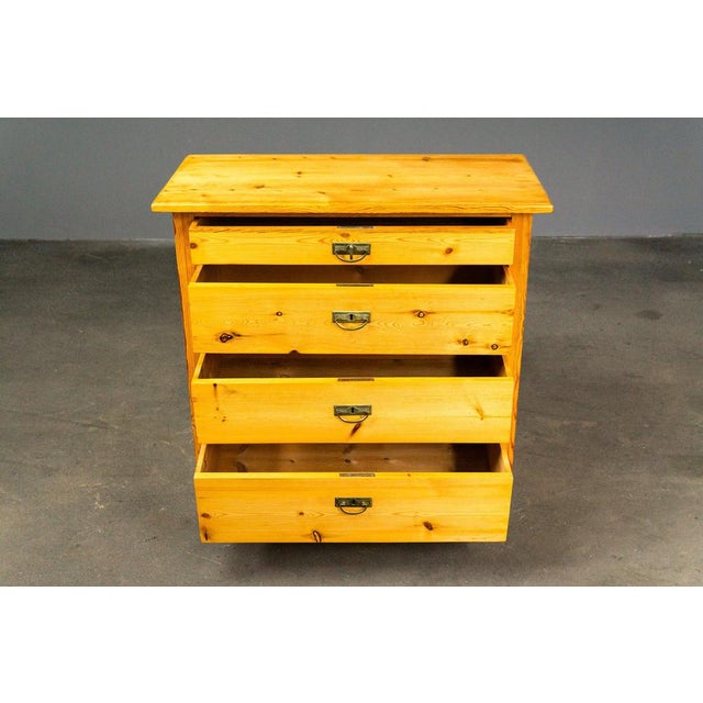 Metal Art Nouveau Chest of Drawers For Sale - Image 7 of 17