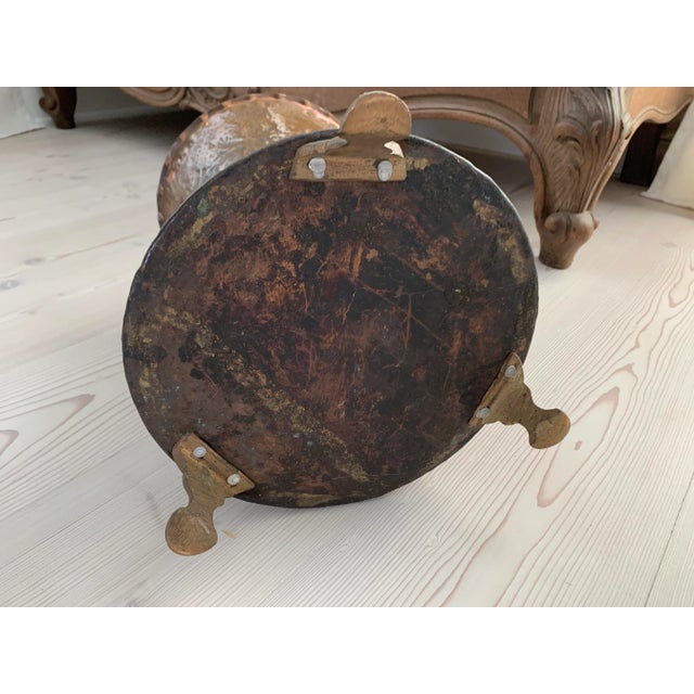 Large Vintage Boho Copper Jardiniere or Vase For Sale - Image 4 of 8