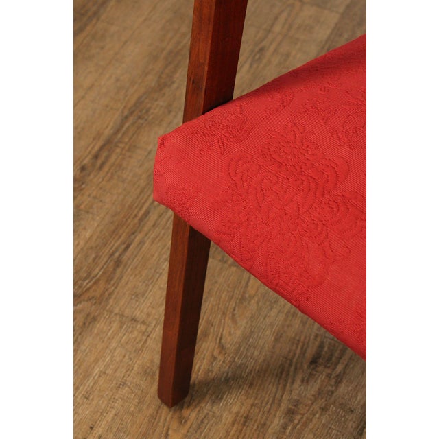 Alma Desk Company Mid Century Modern Walnut Armchair For Sale - Image 12 of 12